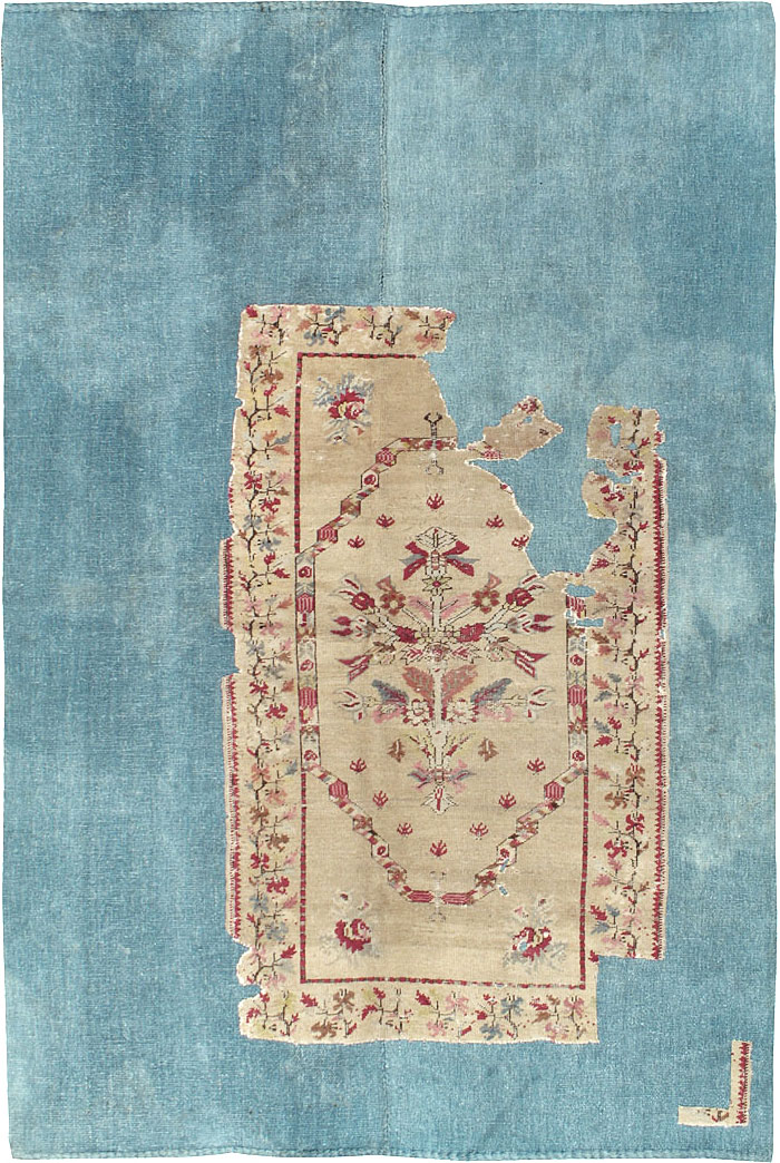 Antique Turkish Ghiordes Rug, No.15974 - Gsblank