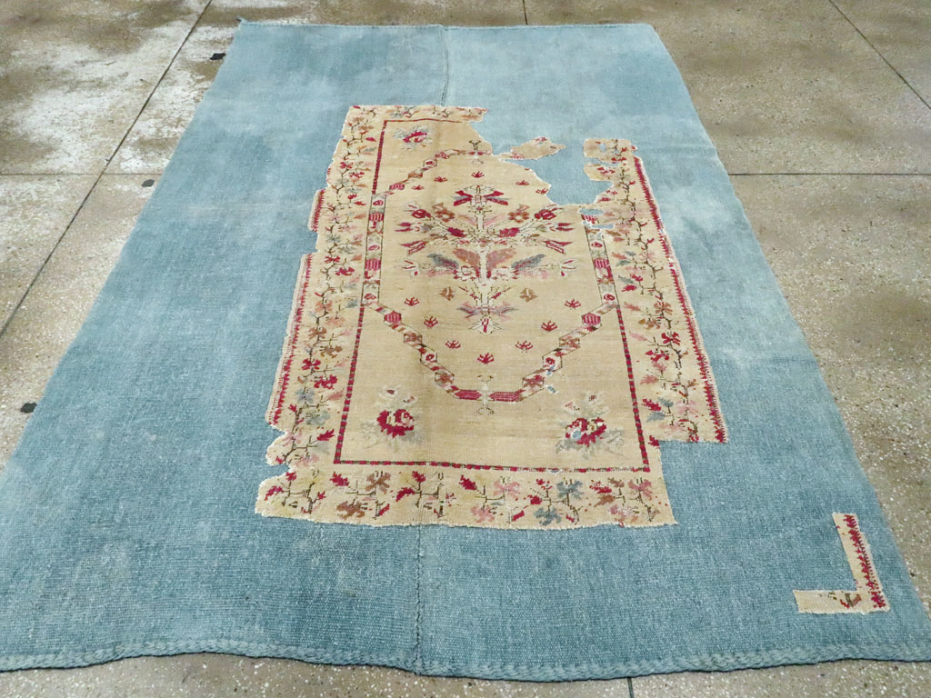 Antique Turkish Ghiordes Rug, No.15974 - Gsblank