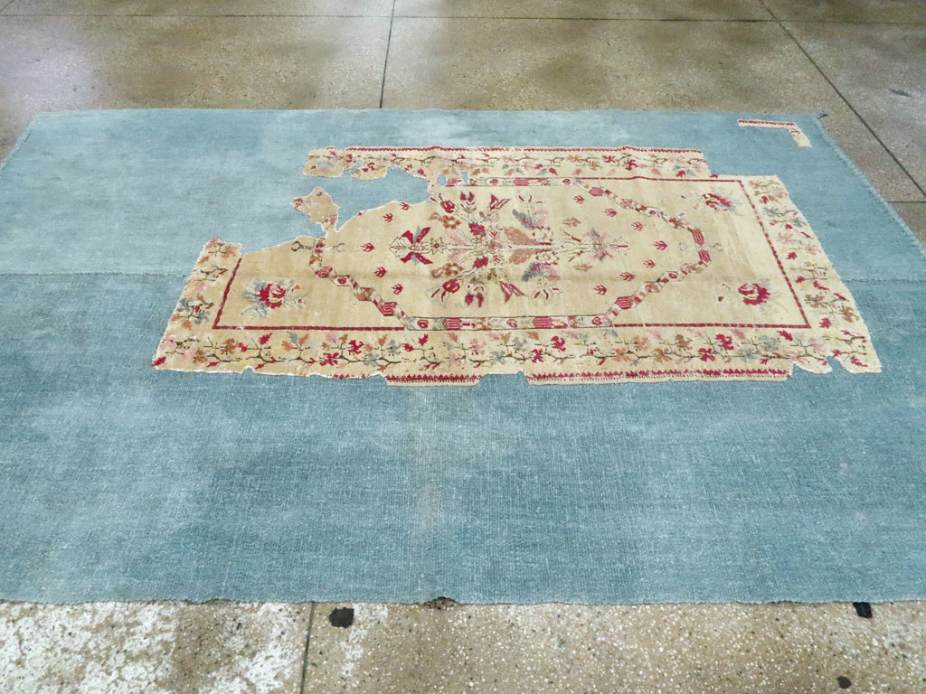 Antique Turkish Ghiordes Rug, No.15974 - Gsblank