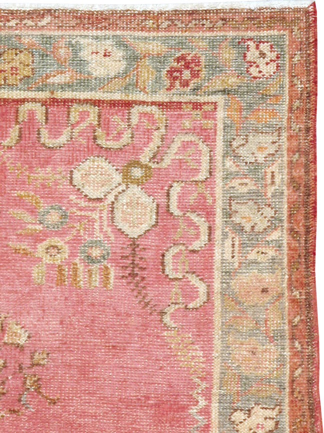 Antique Turkish Oushak Rug, No.15988 - Gsblank