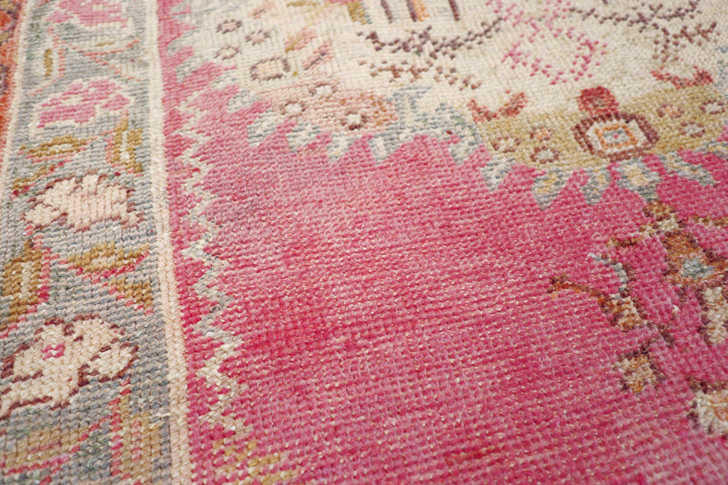 Antique Turkish Oushak Rug, No.15988 - Gsblank