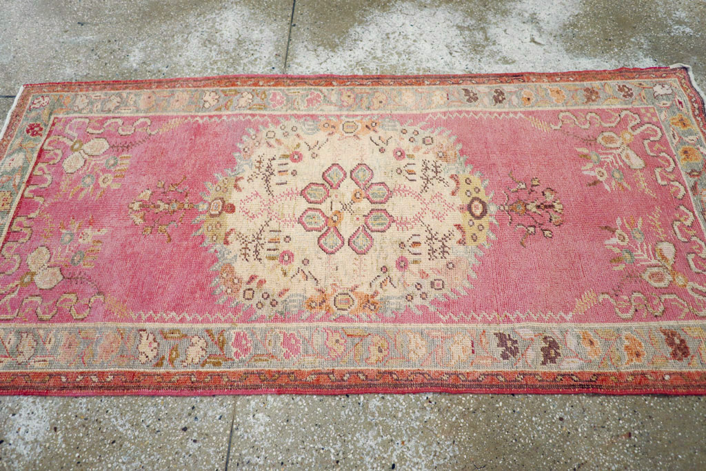 Antique Turkish Oushak Rug, No.15988 - Gsblank