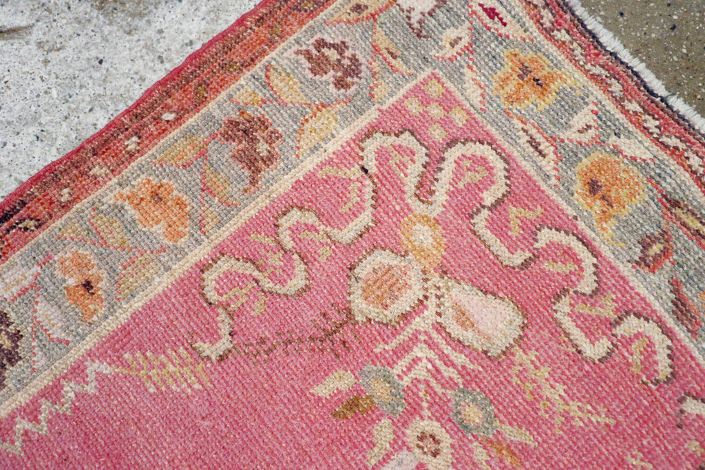 Antique Turkish Oushak Rug, No.15988 - Gsblank