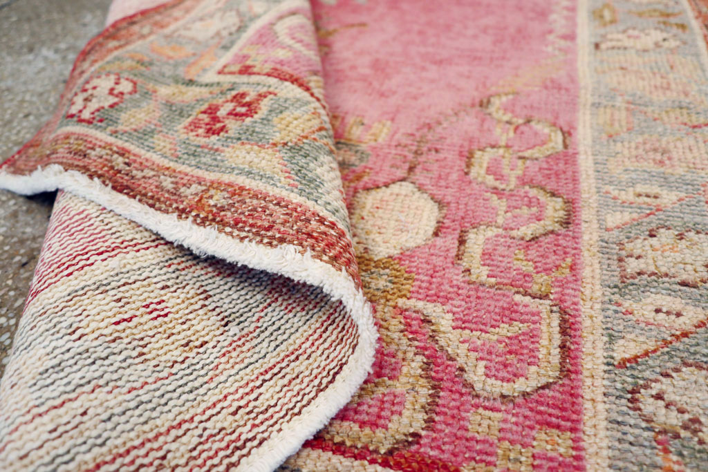 Antique Turkish Oushak Rug, No.15988 - Gsblank