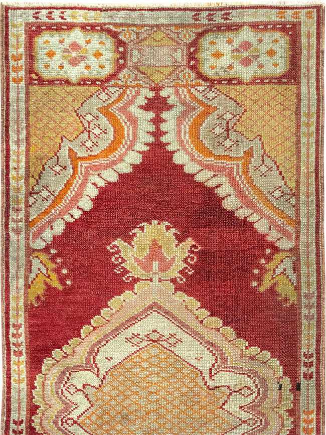 Vintage Turkish Oushak Rug, No.15996 - Gsblank