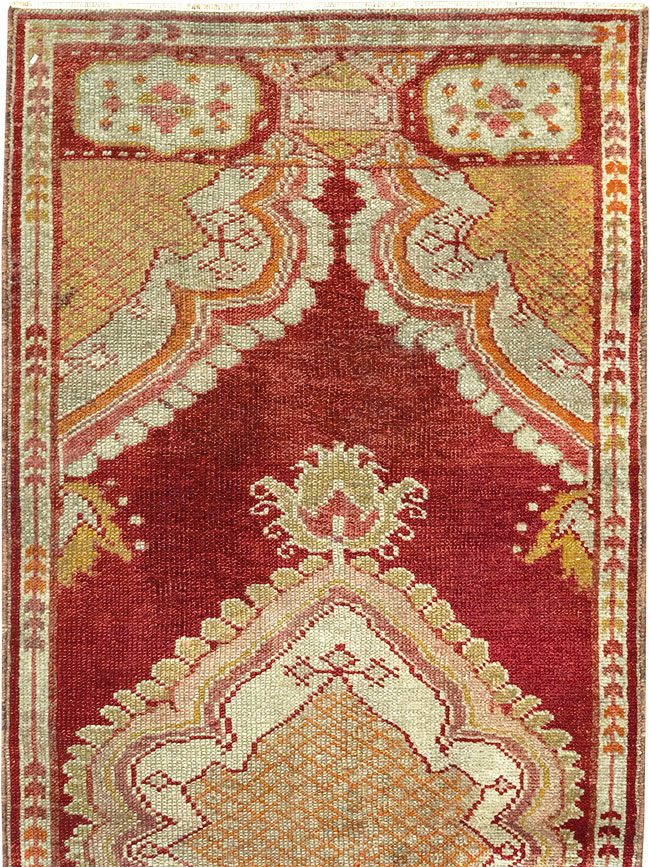 Vintage Turkish Oushak Rug, No.15996 - Gsblank