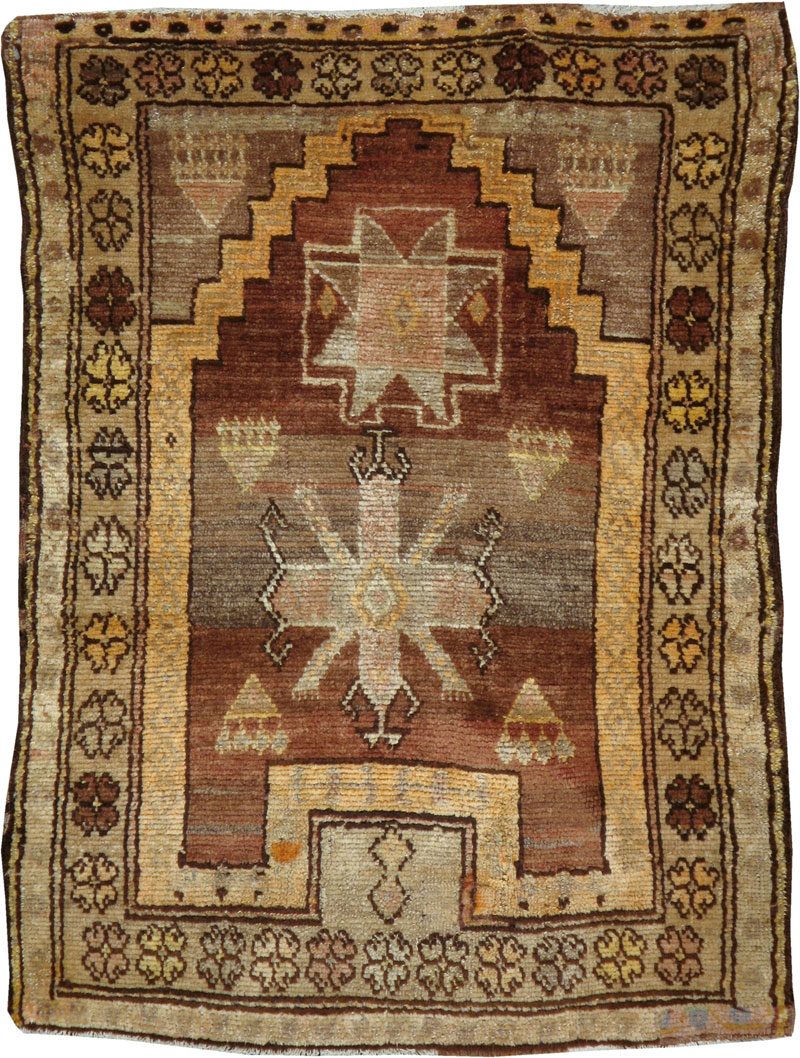 Vintage Turkish Anatolian Rug, No.15997 - Gsblank