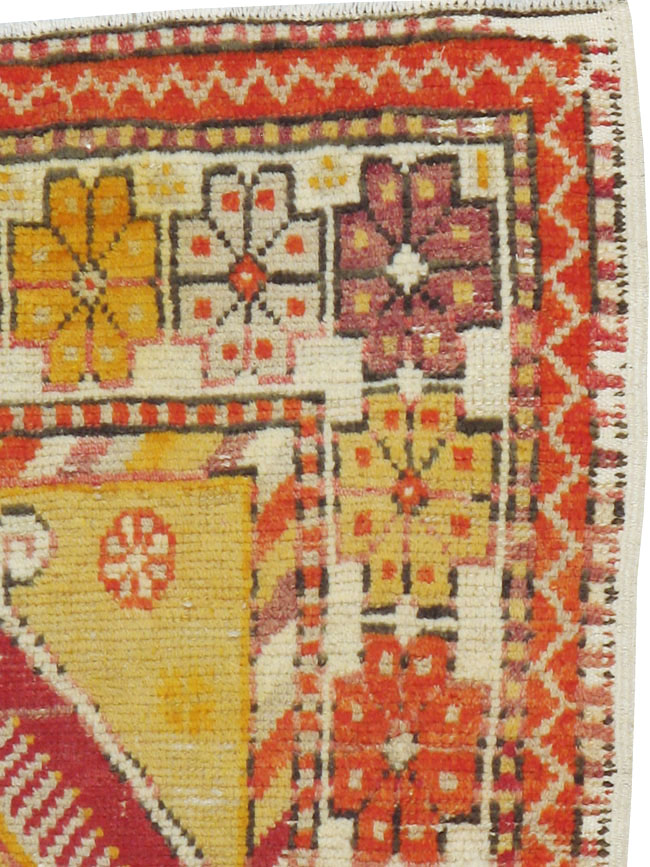 Vintage Turkish Oushak Rug, No.16002 - Gsblank