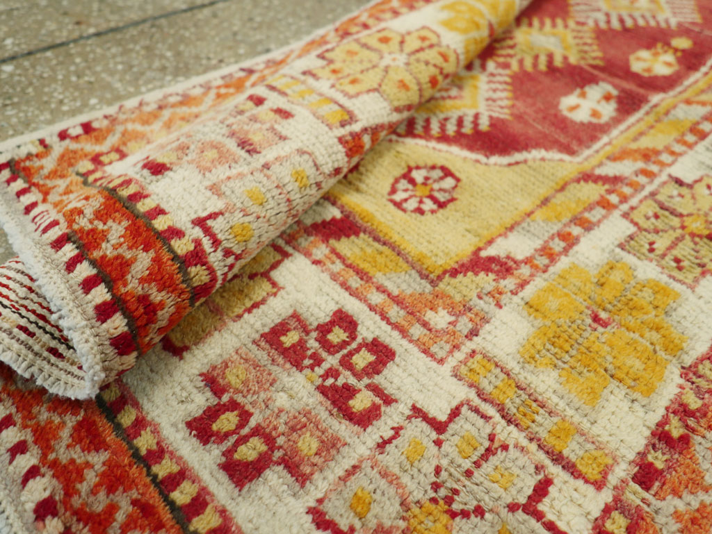 Vintage Turkish Oushak Rug, No.16002 - Gsblank