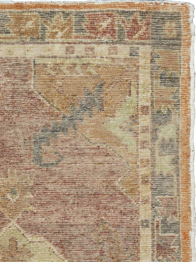 Antique Turkish Oushak Rug, No.16005 - Gsblank