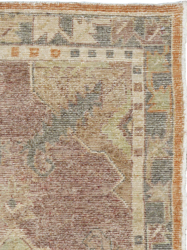 Antique Turkish Oushak Rug, No.16005 - Gsblank