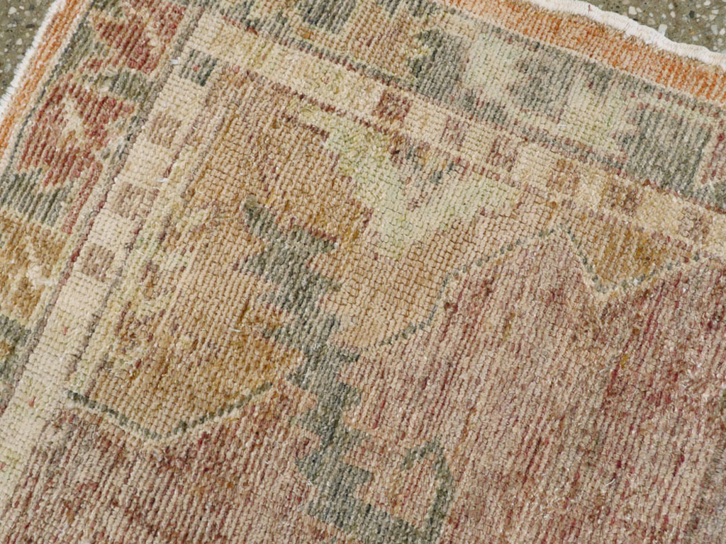 Antique Turkish Oushak Rug, No.16005 - Gsblank