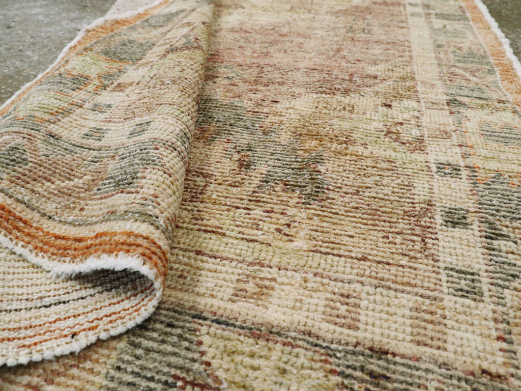 Antique Turkish Oushak Rug, No.16005 - Gsblank