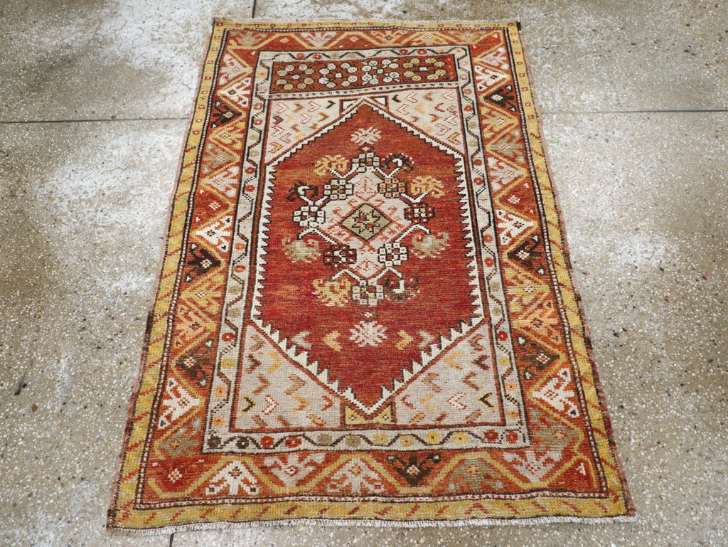 Vintage Turkish Anatolian Rug, No.16008 - Gsblank