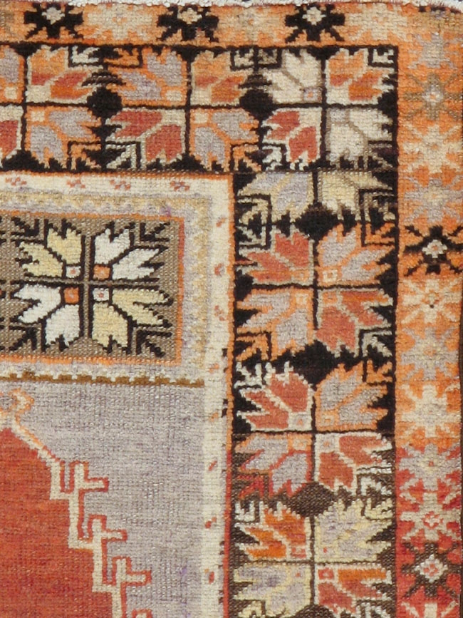 Antique Turkish Anatolian Rug, No.16012 - Gsblank