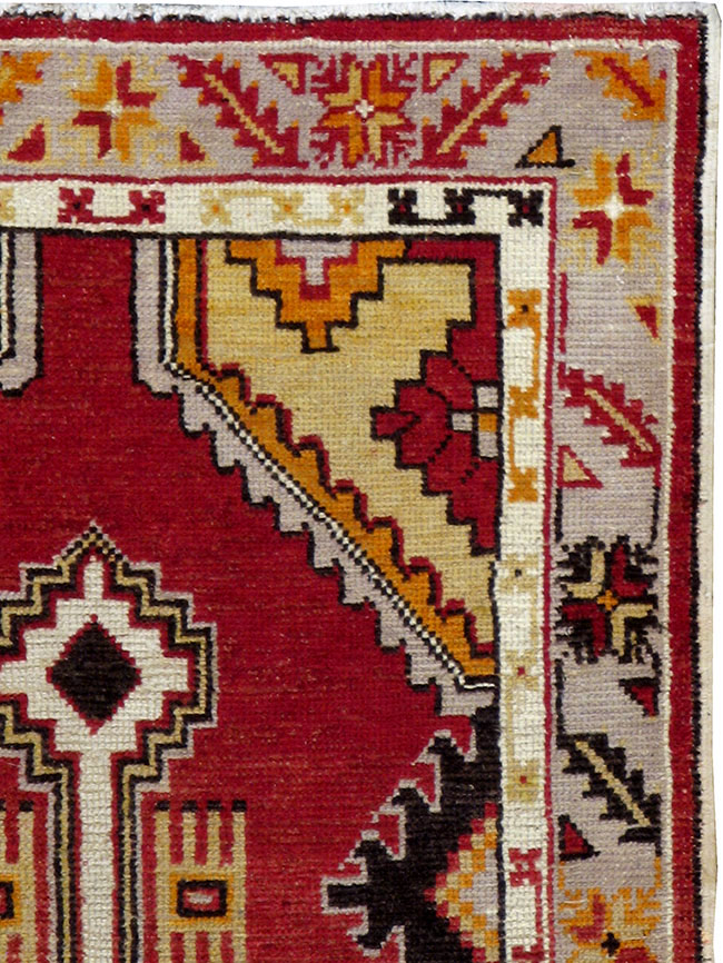 Vintage Turkish Oushak Rug, No.16020 - Gsblank