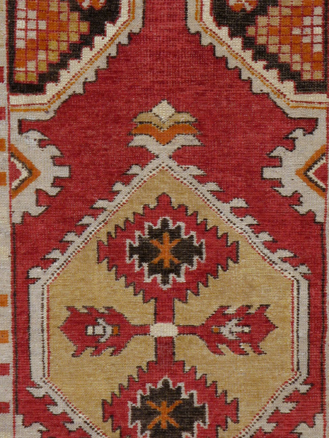 Vintage Turkish Oushak Rug, No.16021 - Gsblank