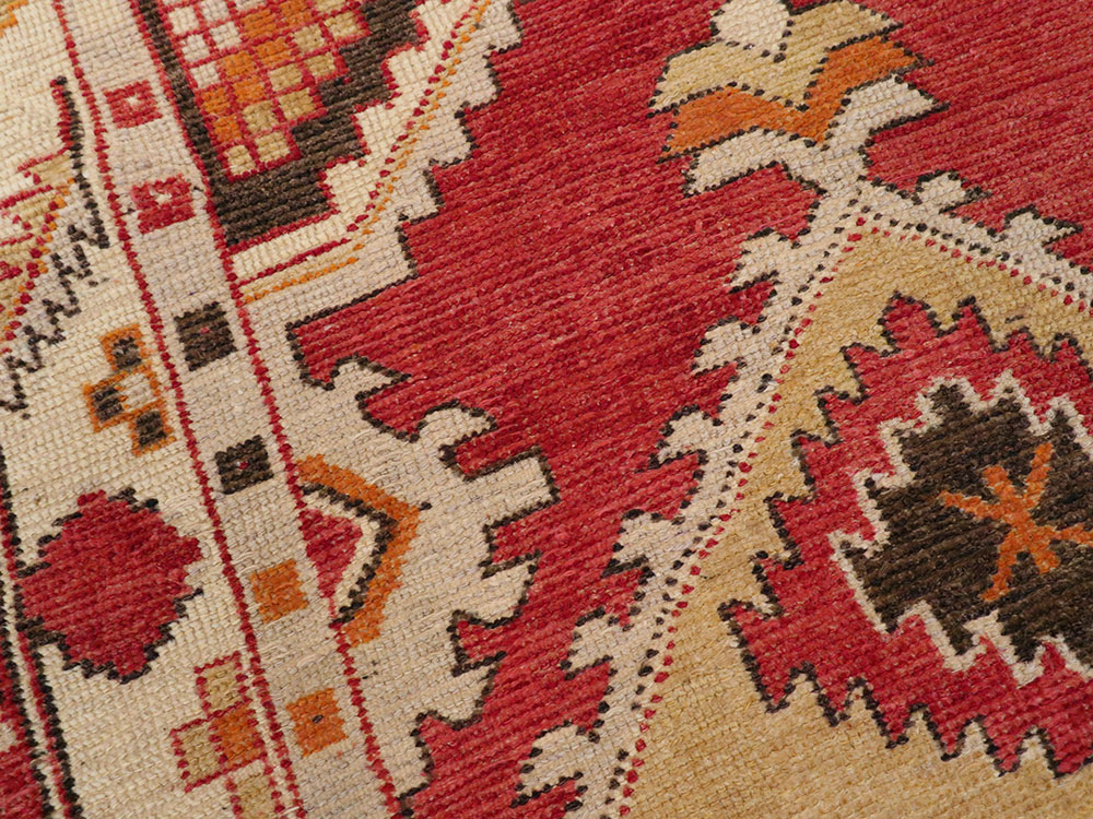 Vintage Turkish Oushak Rug, No.16021 - Gsblank