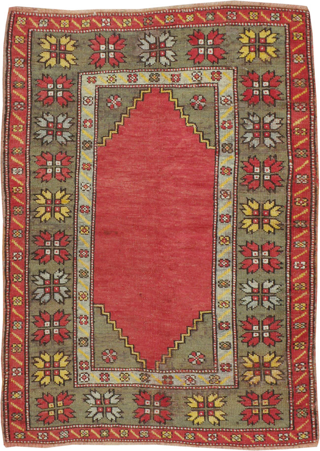 Antique Oushak Rug, No.16027 - Gsblank