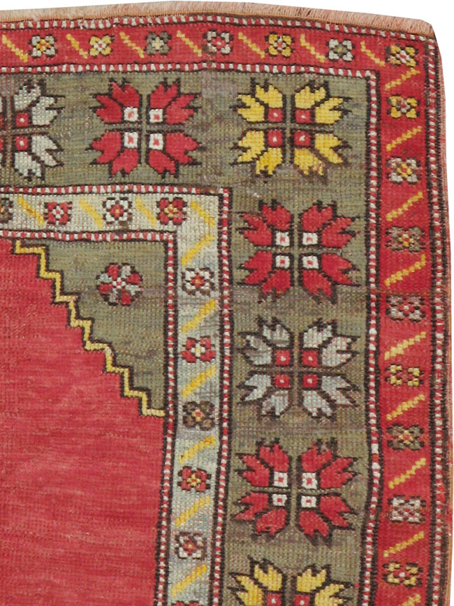 Antique Oushak Rug, No.16027 - Gsblank