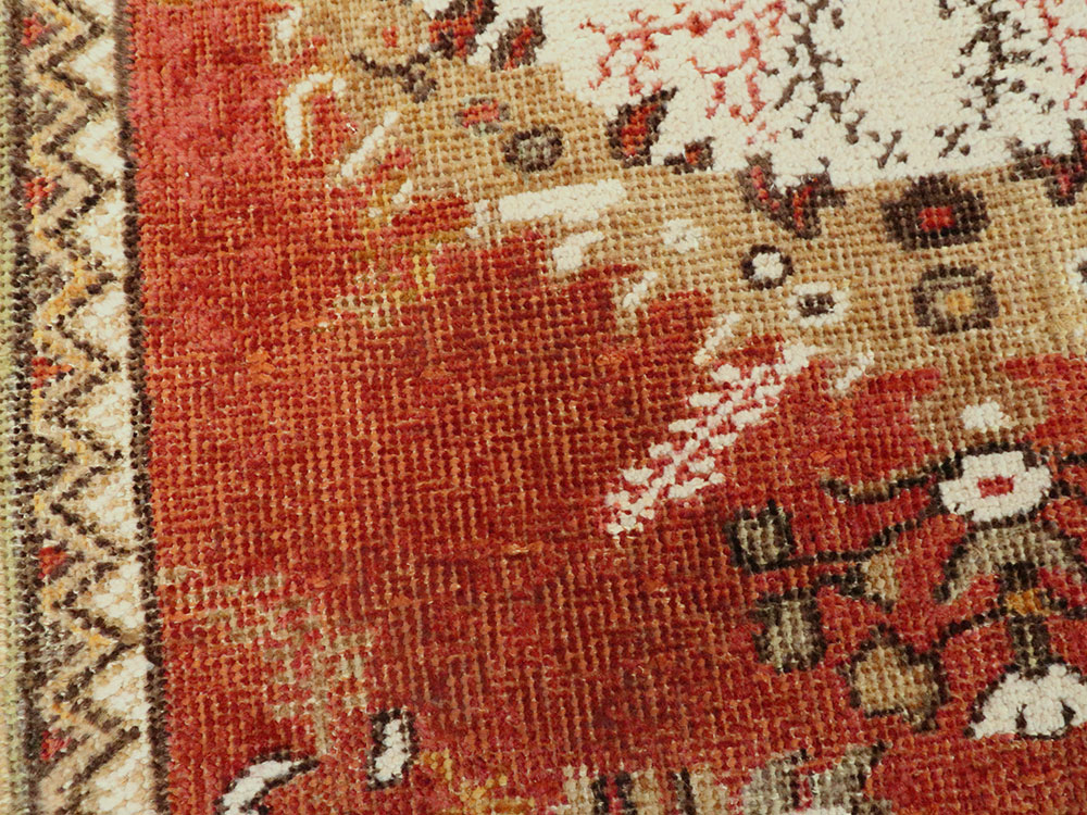 Vintage Turkish Oushak Rug, No.16028 - Gsblank
