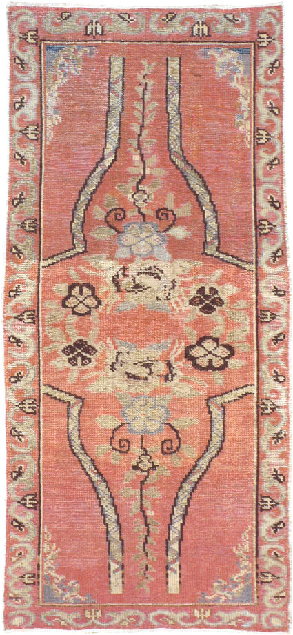 Vintage Turkish Oushak Rug, No.16035 - Gsblank