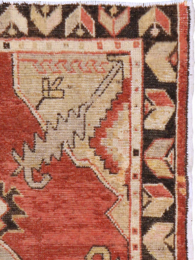 Vintage Turkish Oushak Rug, No.16037 - Gsblank