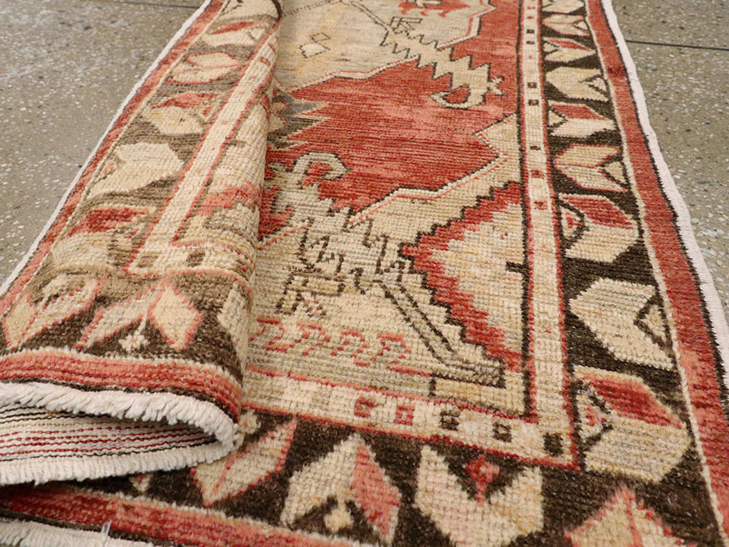 Vintage Turkish Oushak Rug, No.16037 - Gsblank