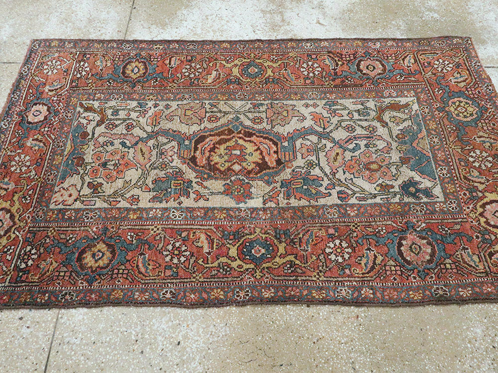 Antique Persian Kurdish Rug, No.16043 - Gsblank