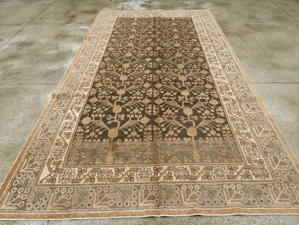 Antique East Turkestan Khotan Carpet, No.16049 - Gsblank