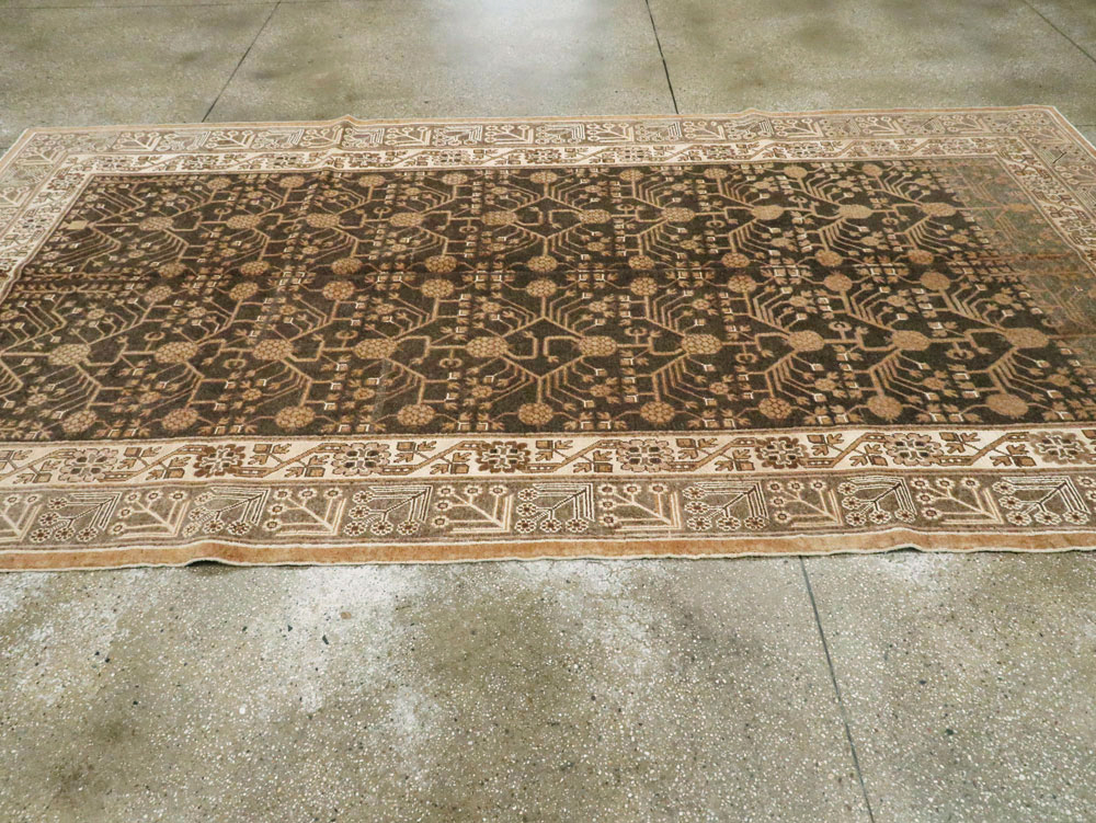 Antique East Turkestan Khotan Carpet, No.16049 - Gsblank