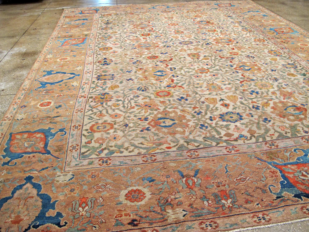 Antique Persian Sultanabad Carpet, No.16054 - Gsblank