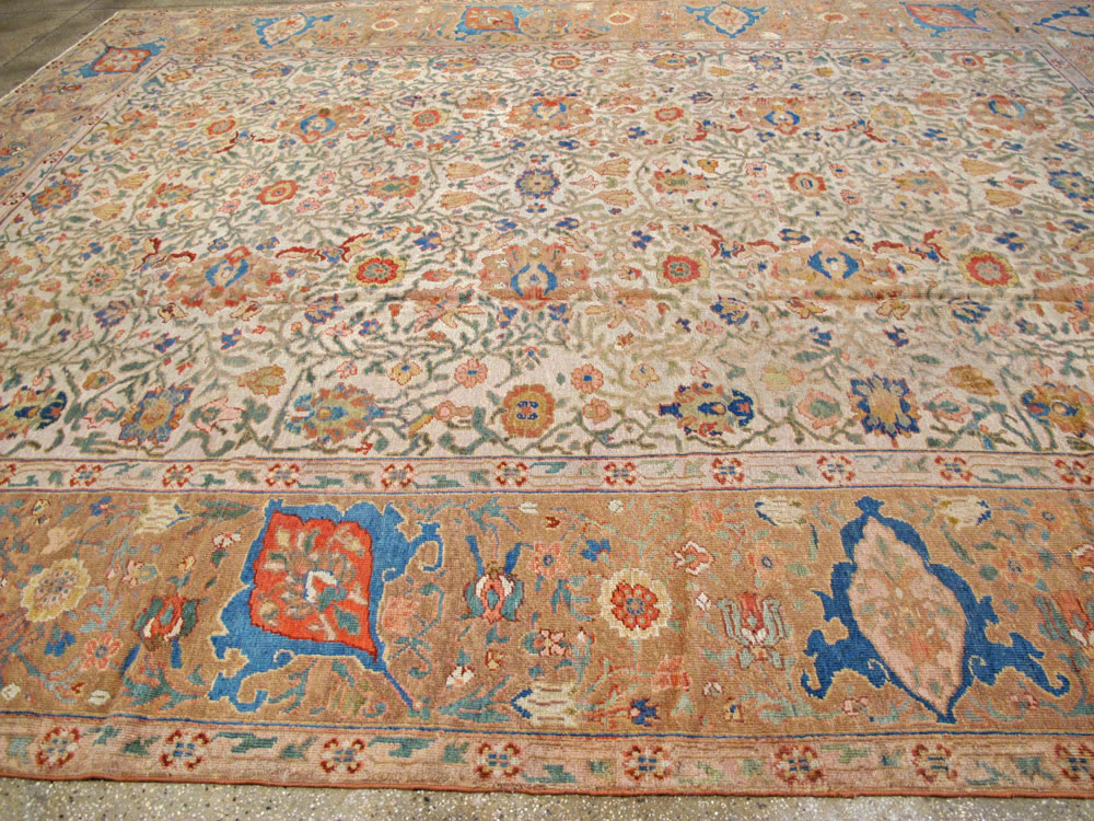 Antique Persian Sultanabad Carpet, No.16054 - Gsblank