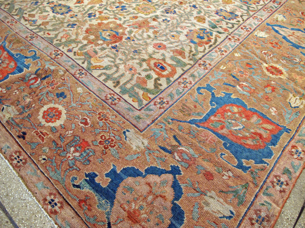 Antique Persian Sultanabad Carpet, No.16054 - Gsblank