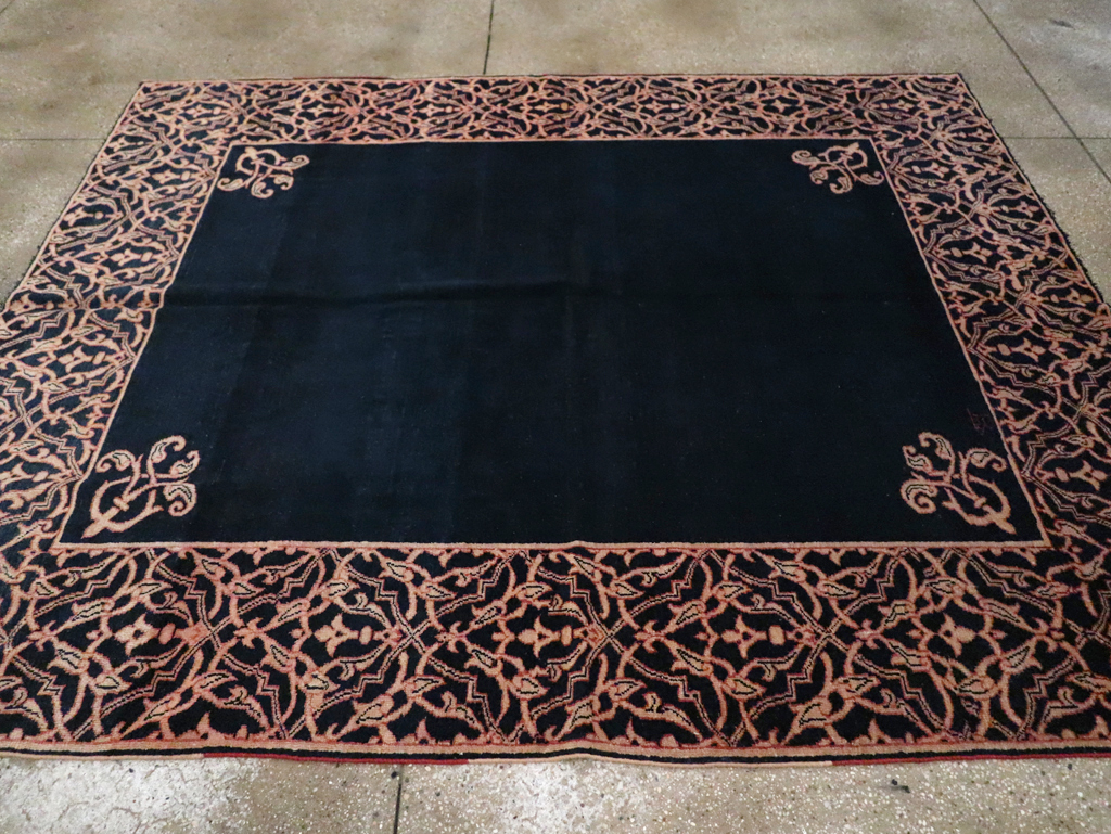 Vintage Persian Modernist Malayer Carpet, No.16081 - Gsblank