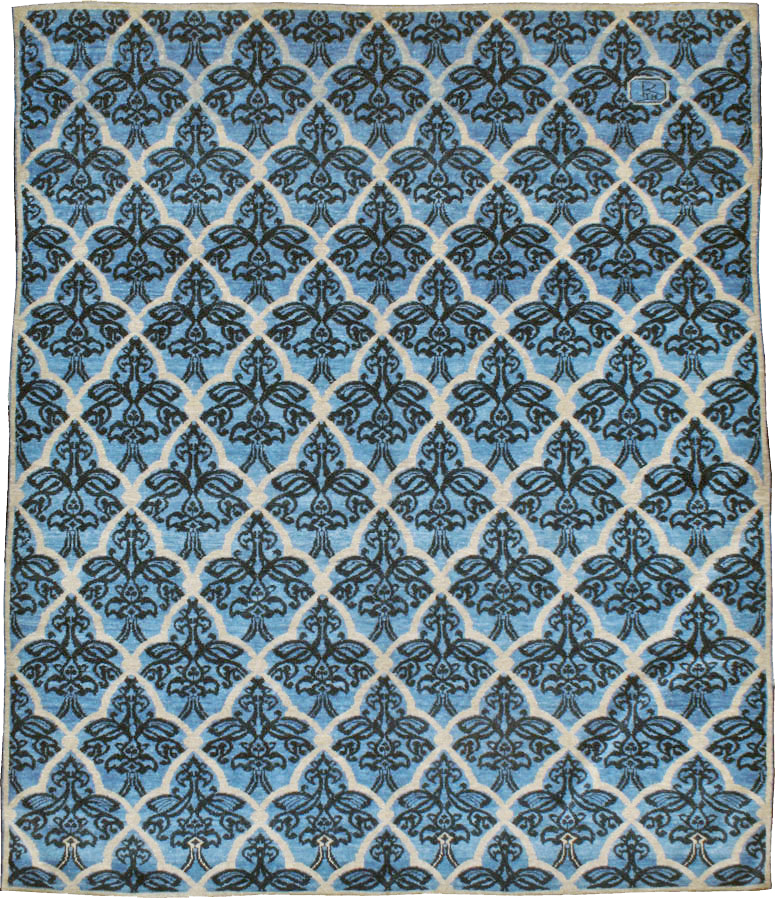 Vintage Persian Modernist Malayer Carpet, No.16082 - Gsblank