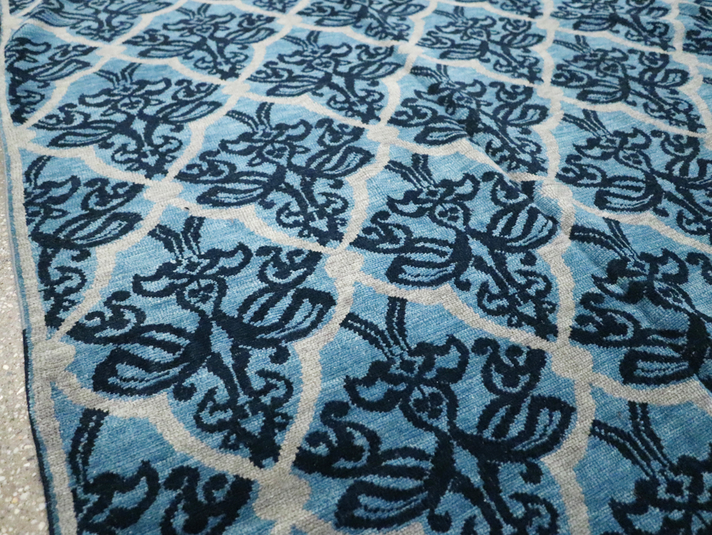 Vintage Persian Modernist Malayer Carpet, No.16082 - Gsblank