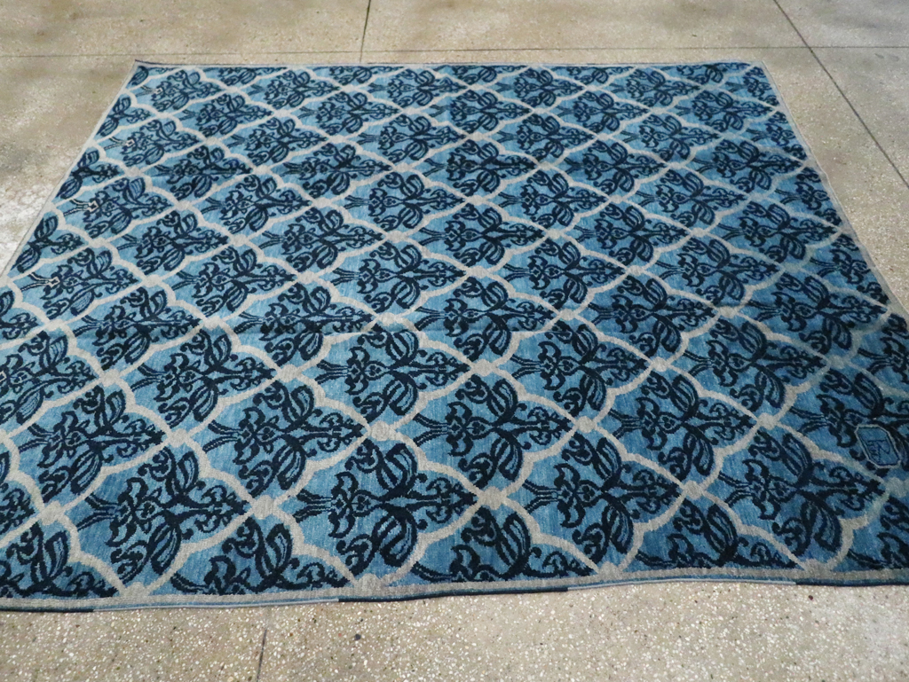 Vintage Persian Modernist Malayer Carpet, No.16082 - Gsblank