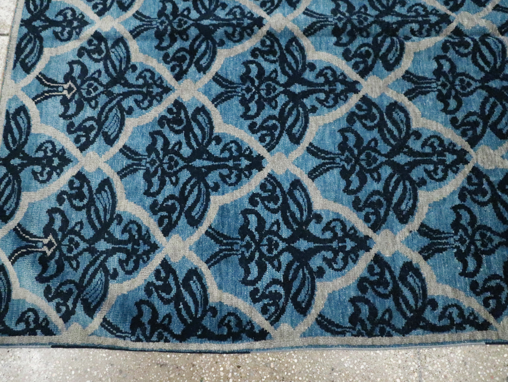 Vintage Persian Modernist Malayer Carpet, No.16082 - Gsblank