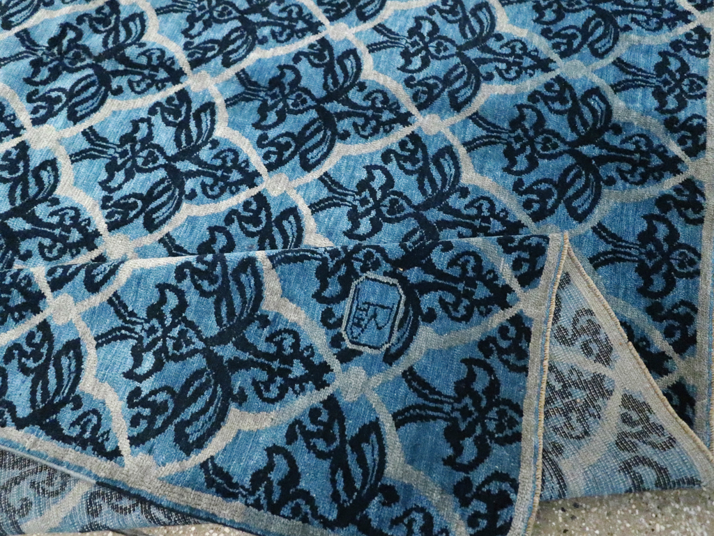 Vintage Persian Modernist Malayer Carpet, No.16082 - Gsblank