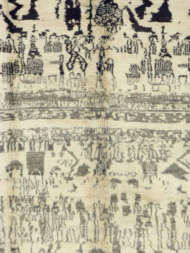 Vintage Moroccan Carpet, No.16086 - Gsblank