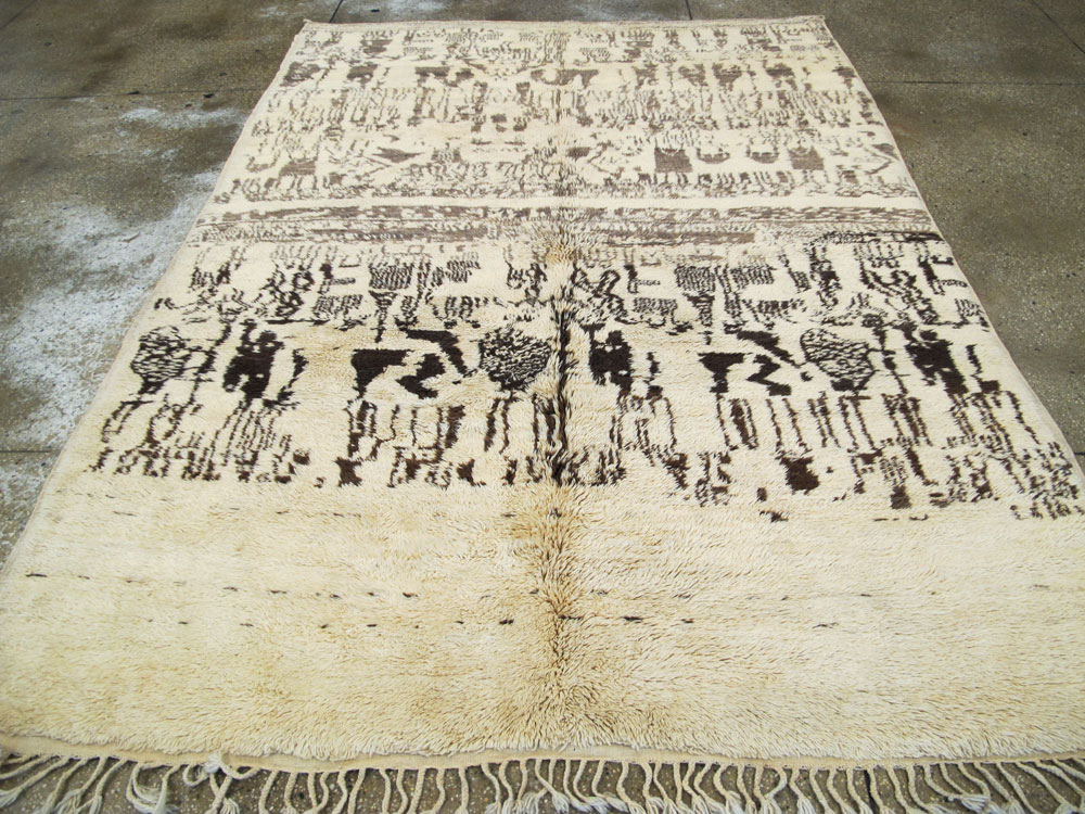 Vintage Moroccan Carpet, No.16086 - Gsblank