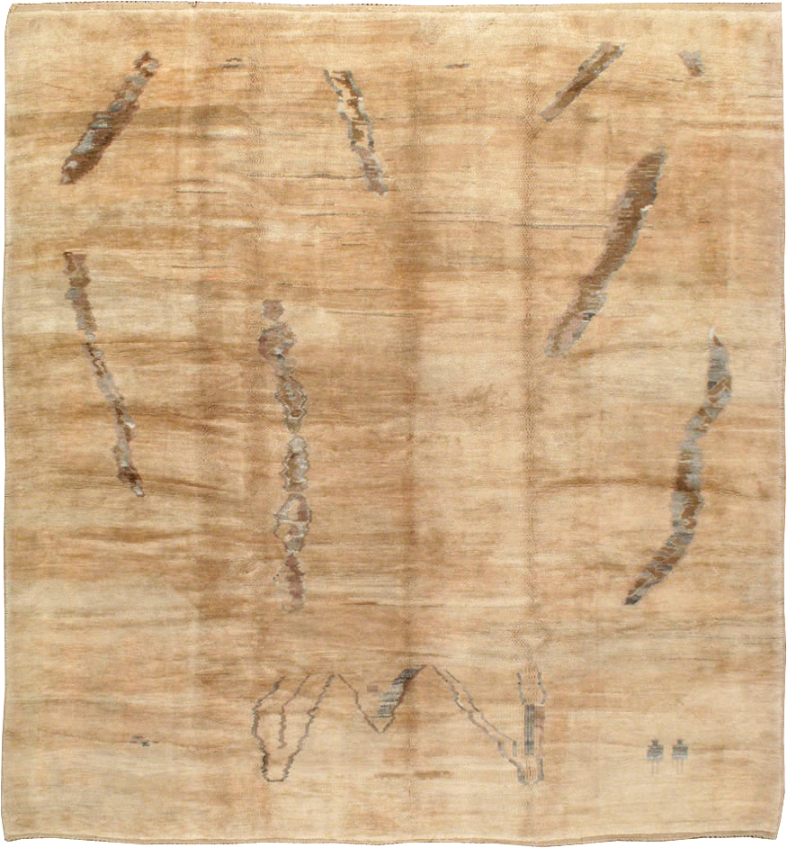 Modern Moroccan Square Carpet, No.16092 - Gsblank