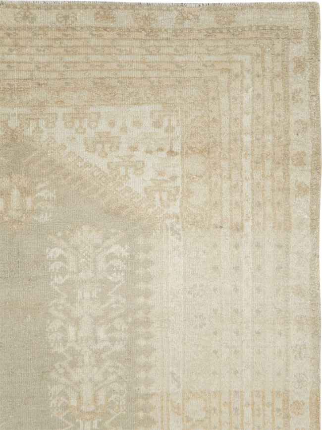 Antique Turkish Ghiordes Rug, No.16105 - Gsblank