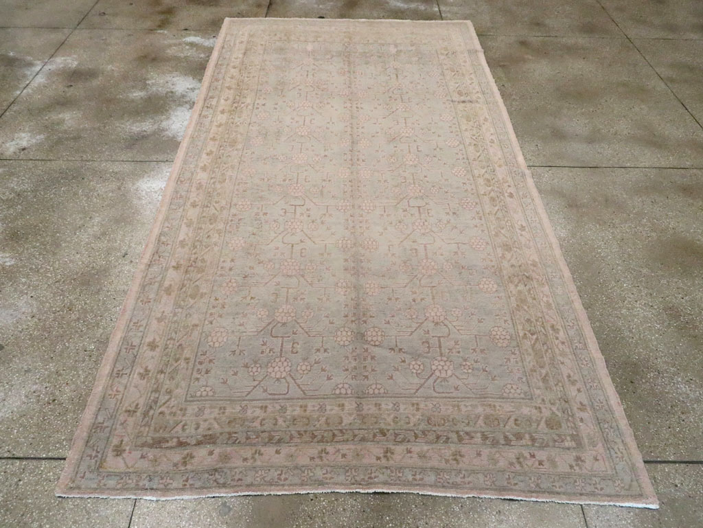 Antique East Turkestan Khotan Carpet, No.16115 - Gsblank