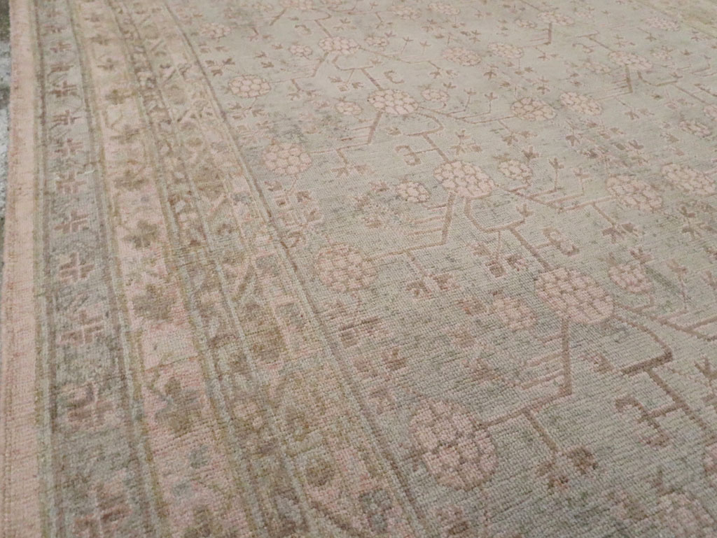 Antique East Turkestan Khotan Carpet, No.16115 - Gsblank