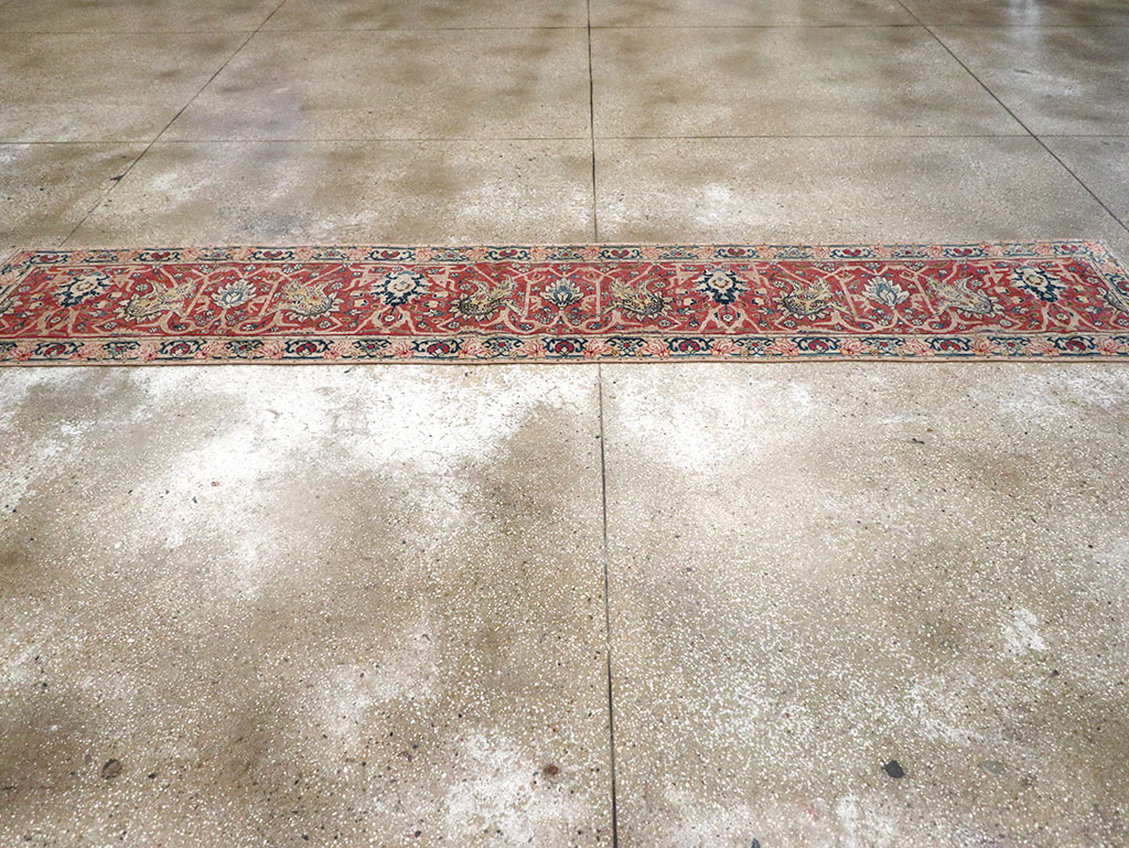 Antique Persian Tabriz Runner, No.16122 - Gsblank
