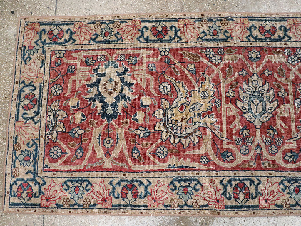Antique Persian Tabriz Runner, No.16122 - Gsblank