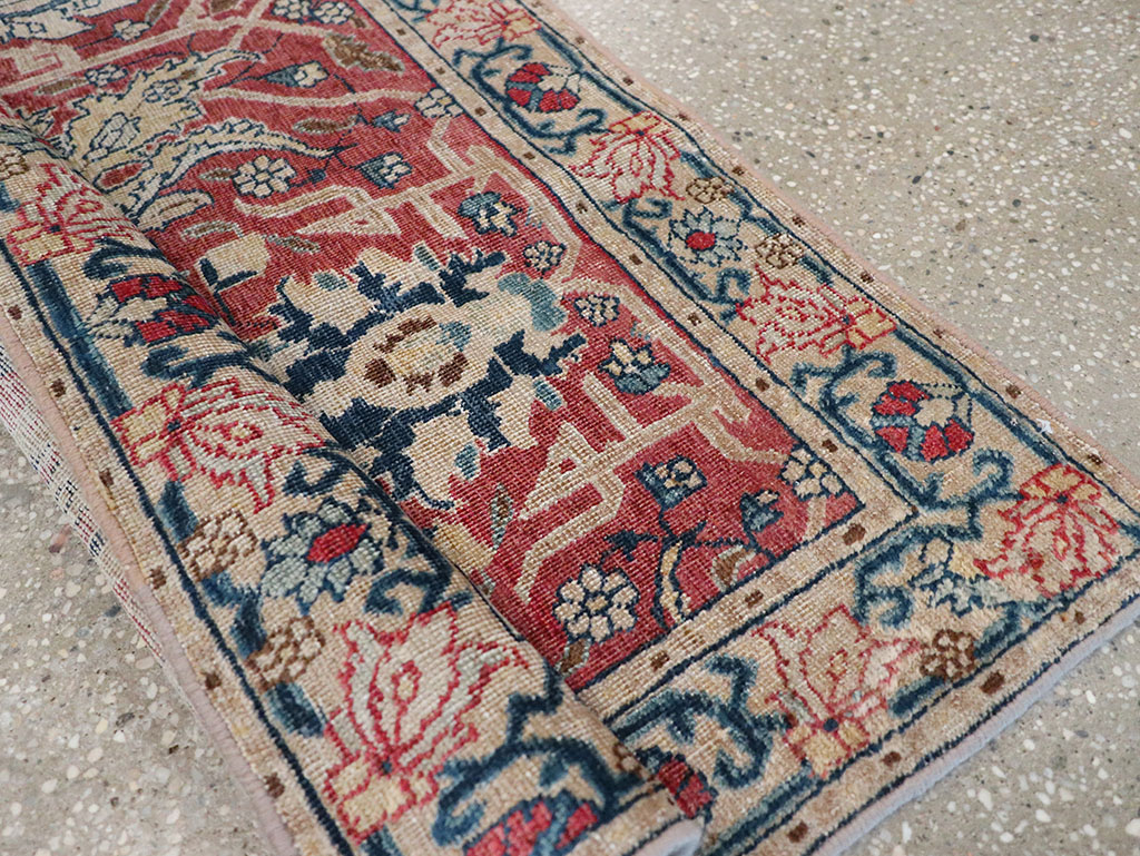 Antique Persian Tabriz Runner, No.16122 - Gsblank