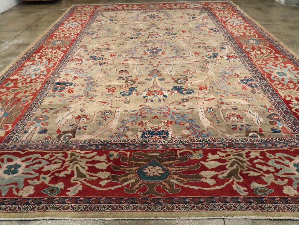 Antique Persian Sultanabad Carpet, No.16130 - Gsblank